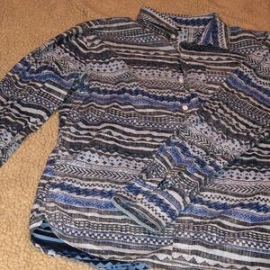 Long sleeve button down